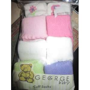  Gegrge Baby Cuff Socks (3 5 Years Shoe Size 7 1/2  11 1/2) Baby