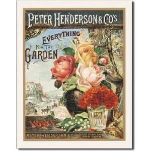   Co. Everything for the Garden Retro Vintage Tin Sign