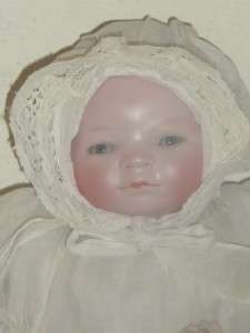   Putnam Bye Lo Baby 11 Doll Vintage Cloth body celluloid hands 1920s