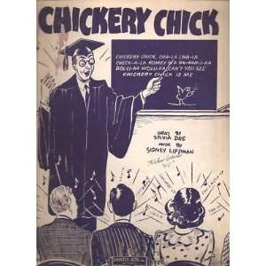    Sheet Music Chickery Chick Sidney Lippman 23 