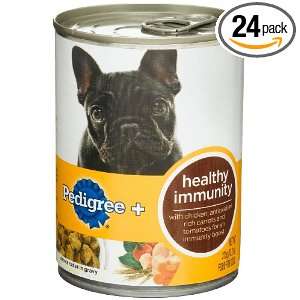 Pedigree + Healthy Immunity Choice Cuts in Gravy Food for Dogs, 13.2 