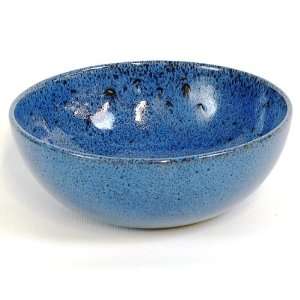  EXP Handmade Beguiling Blue Large Decorative Ceramic Bowl 