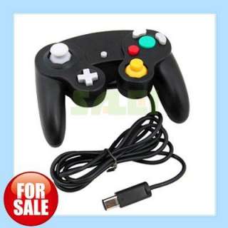 Black Game Controller Joypad f Nintendo GameCube GC Wii  