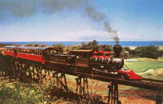 Lahaina Kaanapali & Pacific Railroad, Maui, Hawaii, Unused postcard 
