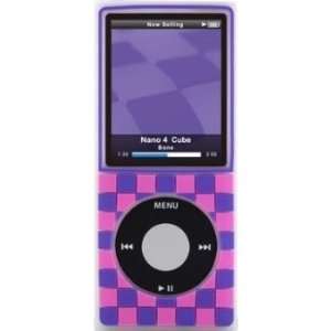  Fruitshop iPod Nano 4G Cube Case, Purple  Players 
