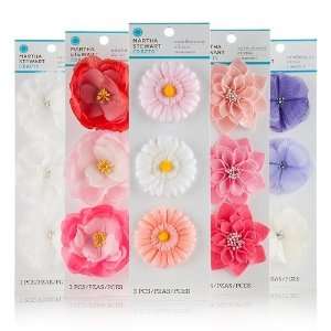  Martha Stewart Crafts™ 15 piece Fabric Floral Kit Arts 