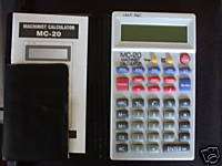 Tooling Machinist Calculator  
