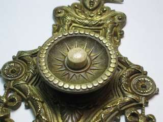 STUNNING William Tonks & Sons bronze door push bell  