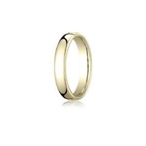 Benchmark® 4.5mm Euro Comfort Fit Wedding Band / Ring in 14 kt Yellow 
