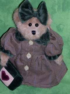 Boyds Bears Plush LE~BAILEY & MATTHEW FALL 1997~With RESIN ORNAMENTS 