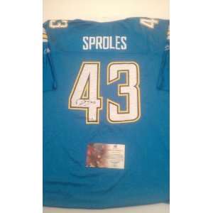  Darren Sproles Signed San Diego Chargers Jersey 