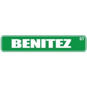   BENITEZ ST  STREET SIGN