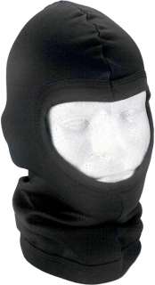 Black Cold Weather Ski Mask Polypropylene Balaclava  