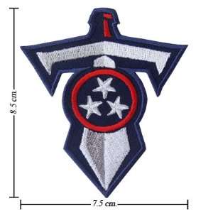  Tennessee Titans Logo II Embroidered Iron on Patches Kid Biker Band 