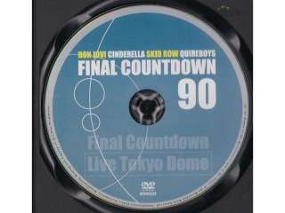 BON JOVI FINAL COUNTDOWN   Tokyo Dome Live   DVD New  