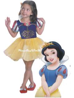 New Disney Snow White Ballerina Costume Shoe 2T 3T/4T  