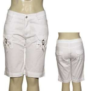   Ladies Fashion 4 Pocket Bermuda Shorts Case Pack 12 