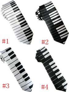 Polyester Piano keyboard SKINNY Tie 2 Buy 1 Get 1 FREE  