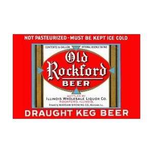  Old Rockford Beer 20x30 poster