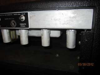 vintage FENDER band MASTER amplifier BANDMASTER tube amp speaker cab 