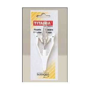  Titania Auto Tweezer With Plastic Handle Beauty