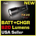 Fenix TK35 Cree LED 820 Lumens Flashlight w/ Ultrafire 18650 Batt 