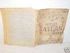 Rare,Antique,B​ook,Peoples Atlas of the World,Crowell