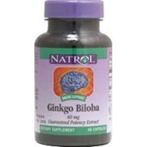  Ginkgo Bil 24% 501 Ex 60 CAP (60 ) Health & Personal 