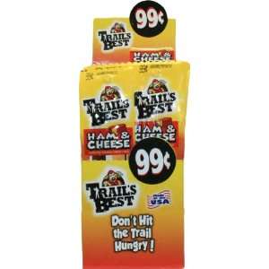 Trails Best Ham and Cheese Sticks, 1.2 Ounce (Pack of 18)  