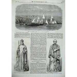 Viceroy Egypt Regatta Ismalia Timsah 1869 Statue Queen  