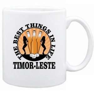  New  Timor Leste , The Best Things In Life  Mug Country 