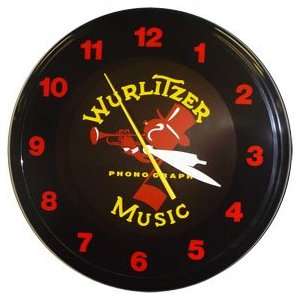   Music Neon Wall Clock 20 Inch Made In USA New 