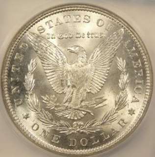   morgan dollar professionally judged to be in ms65 condition by the
