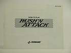 Nintendo NES Manual ONLY for Rush N Attack