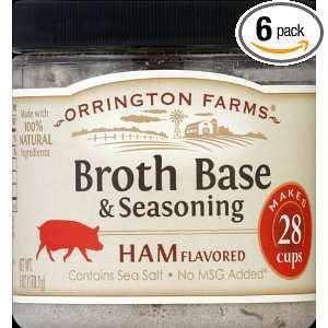 Orrington Farms All Natural, Ham Flavored Granular Base, 6 Ounce (Pack 