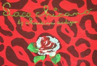 Paco Chicano by Audigier Peace Tank chains Red shirt  