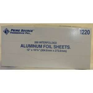 200 Aluminum Foil Sheets 12x10 3/4 