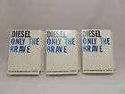 x3 Diesel Only The Brave Men EDT Spray Mini 0.05oz + Vial Samples 1 