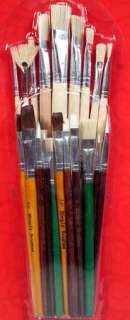 25 PC PAINT BRUSH ASSORT FOR ACRYLIC, OIL, WATERCOLORS  