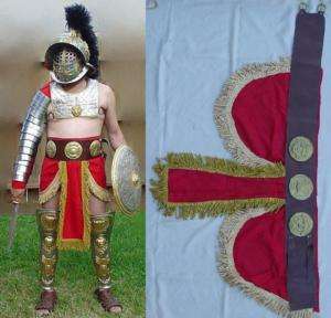   Gladiator coloseum legion Greek costume armor armour Thracian Samnite