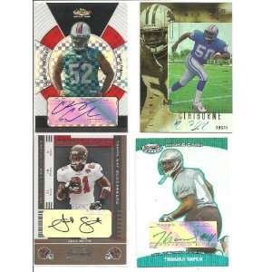   Smith . . 2004 Bowman Best Rookie Thomas Tapeh Serial #44/499 . . 2005