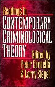 Readings in Contemporary Criminological Theory, (1555532241), Peter 