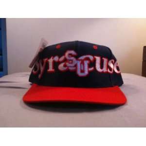  Syracuse University Vintage Wraparound Snapback Hat 