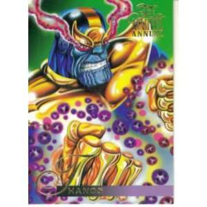   1995 Fleer Flair Marvel Annual Card #128  Thanos