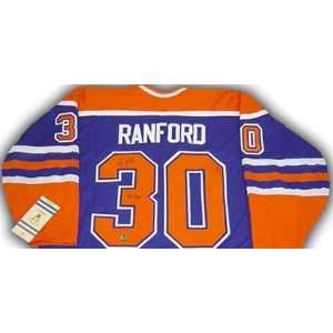 Bill Ranford Autographed Hockey Jersey (Edmonton Oilers)