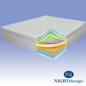   Therapeutic Pillow Top Pressure Relief Memory Foam Mattress   King