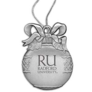  Radford Highlanders Radford University ru Christmas Bulb 