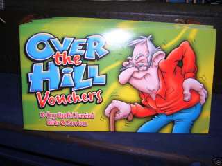 Over The Hill Coupons ~GAG Gift~ NEW  