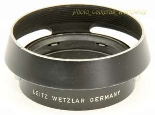 LEICA Vented Lens Hood (12585H) 42mm for LEITZ Summicron M Elmarit M 