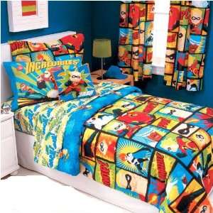  The Incredibles 3 Piece Comforter Sets